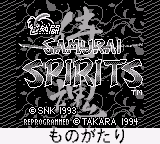 Nettou Samurai Spirits (Japan) (SGB Enhanced)